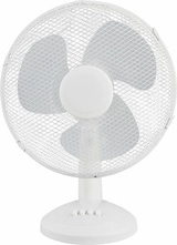 thumbnail of aro Ventilatore da tavolo DF2919, metallo / plastica, 34.5 × 26.5 × 47 cm, Ø 29 cm, 40 W, 3 velocità, oscillazione, bianco
