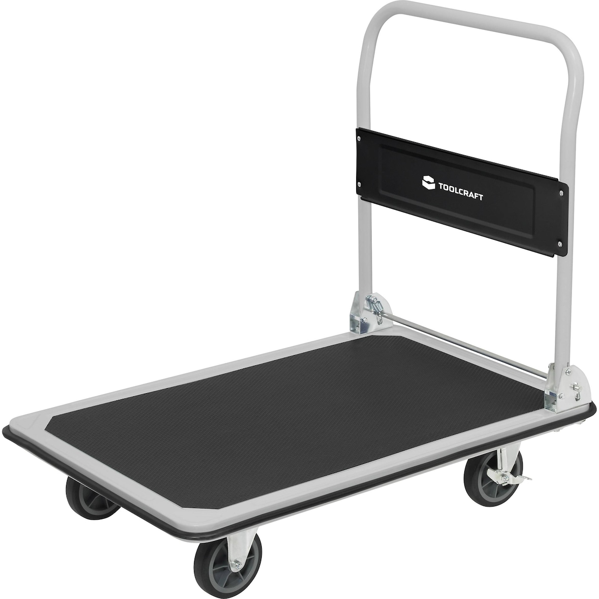 TOOLCRAFT Handwagen klappbar, Feststeller Stahl, PP, Thermoplastisches Polyurethan Traglast  2303575