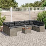 thumbnail of vidaXL Garten-Sofa-Set 11 pcs Grau