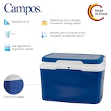 thumbnail of Campos - 5 liter koelkast en handdoek 90x160cm 380gsm velours 100% blauw katoen