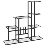 thumbnail of vidaXL Blumenständer 94,5x25x88 cm Schwarz Metall