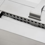 thumbnail of Camino a bioetanolo biocamino da terra Cambridge in legno Bianco 110x37x102h