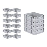 thumbnail of PROREGAL SuperSparSet 16x Eurobox NextGen Economy, Griffe zu, HxBxT 12x30x40cm, 11 Liter, Eurobehälter, Box, Transportbehälter