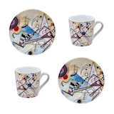 thumbnail of JAVIER Kandinski - Juego de 2 Tazas para Café con Platos en Caja de Regalo