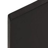 thumbnail of vidaXL Wandregal Dunkelbraun 60x50x2 cm Massivholz Eiche Behandelt