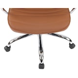 thumbnail of Silla de oficina Rako de cuero auténtico Marrón claro