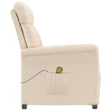 thumbnail of vidaXL Massagesessel Beige Mikrofasergewebe