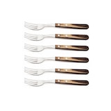 thumbnail of Tramontina Steakgabel JUMBO, 6 Stück, Edelstahl, Holzgriff FSC, spülmaschinenfest