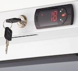 thumbnail of GastroHero Kühlschrank SRH40G | 380 Liter | Lagerkühlschrank mit Glastür | LED-Beleuchtung | abschließbar | digitale Temperaturregelung 0-8°C