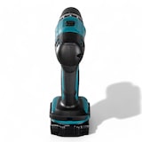 thumbnail of Trapano avvitatore percussione 18v 2 velocità 2 batterie litio 1,5ah rapido ergonomico con mandrino autoserrante e coppia 30nm per legno e metallo