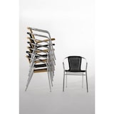 thumbnail of Bolero rieten stoelen van aluminium en PE riet naturel 4 stuks