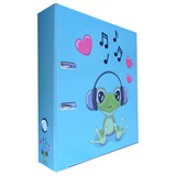 thumbnail of ADINA Motivordner Frosch mit Kopfhörer