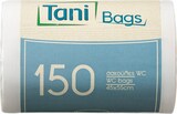 thumbnail of 750x TANI Bad Müllsäcke 24 L HDPE 45x55 cm 11my weiß