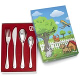 thumbnail of ZILVERSTAD Kinderbesteck "Haustiere" 4-teilig