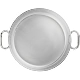 thumbnail of Agnelli Professional Cookware Cacerola baja de aluminio con 2 asas de acero inoxidable, gris, cm 36