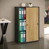 thumbnail of VCM Büroschrank Lona Anthrazit / Honig-Eiche