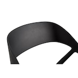 thumbnail of METRO PROFESSIONAL Cadeira empilhável com braços, plástico, preto