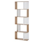 thumbnail of HOMCOM Mobile Libreria Moderno a 5 Ripiani in Legno Bianco e Legno