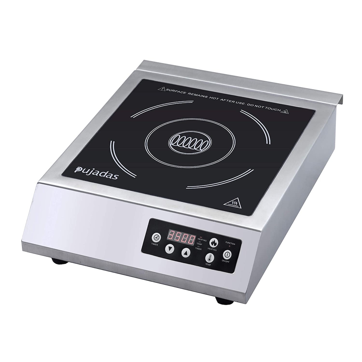 Placa de inducción de acero inoxidable PUJADAS