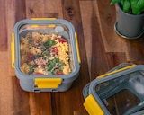 thumbnail of PIKA - Lot de 3 boites alimentaires sous vide en verre + pompe de mise sous vide - 370ml + 640ml + 1050ml - Micro-ondes, four, congélateur - GlassShoc
