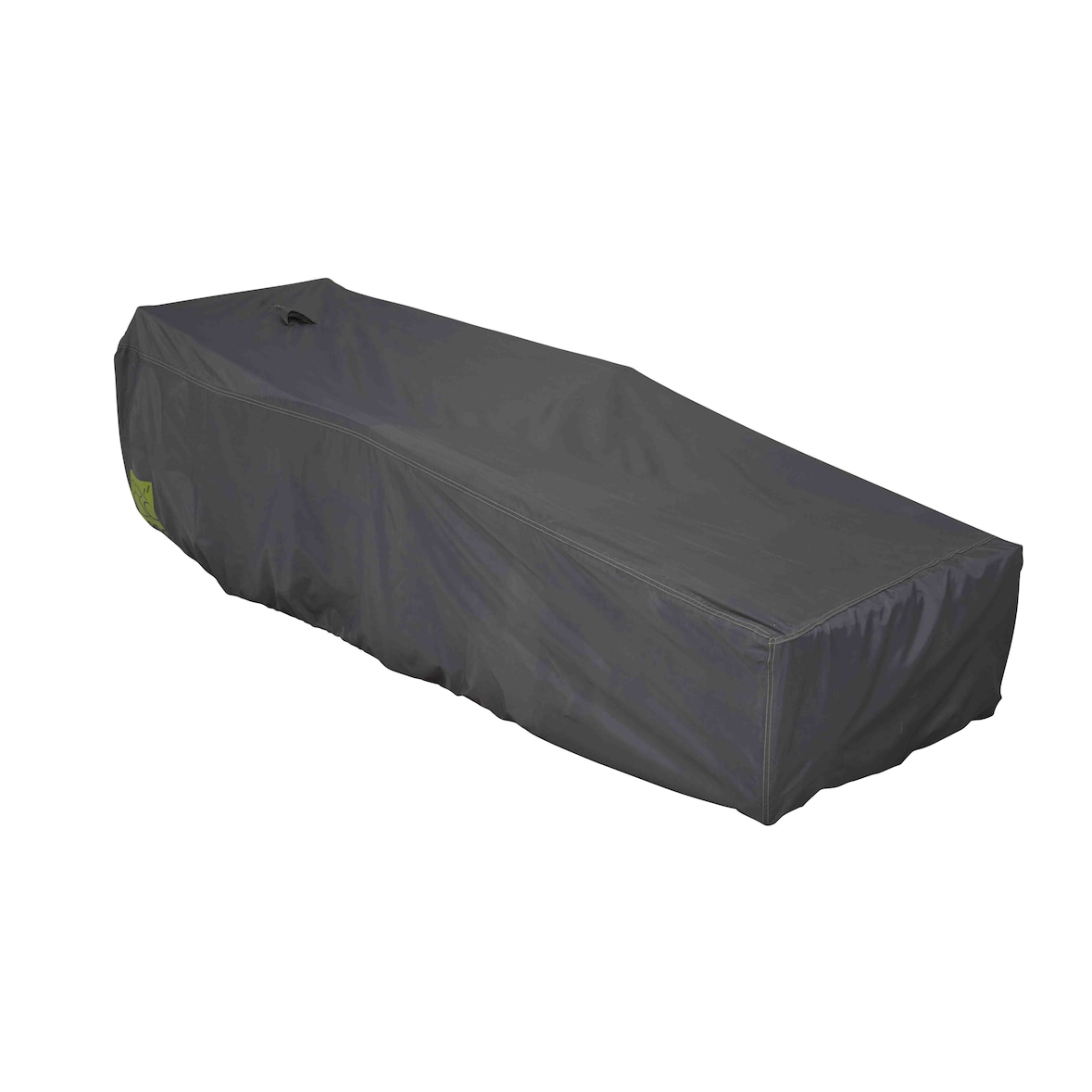 Grijze polyester hoes voor ligstoel en ligbed