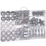 thumbnail of Casaria Weihnachtskugeln Christbaum Schmuck 102tlg. Silber