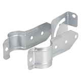 thumbnail of ECD Germany Verkehrsspiegel Ø 30 cm Rot mit Halterung Wetterfest Unzerbrechlich Sicherheitsspiegel Panoramaspiegel