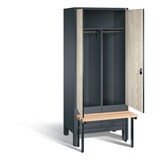 thumbnail of C+P Schwarz-Weiss-Spind Evolo, H1850xB810xT815mm