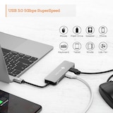 thumbnail of NOVOO USB-C Aluminium Hub 5 Anschlüsse
