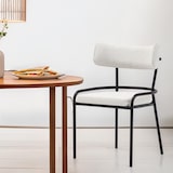 thumbnail of WellHome Pole - Cadeira Minimalista em Cor Mostarda - 55x60x95cm