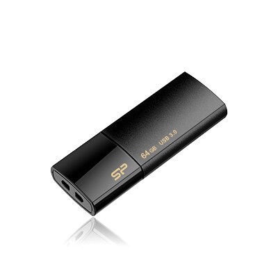 Silicon Power Blaze B05 - 64 GB - USB Typ-A - 3.2 Gen 1 (3.1 Gen 1) - Dia - 9,2 g - Schwarz