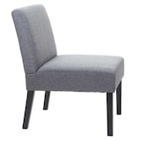 thumbnail of Set van 6 eetkamerstoelen HWC-F61, lounge stoel, stof/textiel ~ donkergrijs