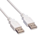 thumbnail of VALUE USB 2.0 Kabel, Typ A-A, weiß, 0,8 m