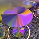 thumbnail of Gastronomiemöbel Edelstahl Bar Cafe Gewerblicher Tisch Bistrotisch runder Tisch 60x75cm【BXG-BY60】