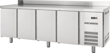 GastroHero Kühltisch Profi 600 4/0 mit Aufkantung