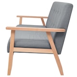 thumbnail of Helloshop26 - 3-Sitzer-Schlafsofa ausziehbares Gästebett Wohnzimmer-Tagesbett klappbar für den Innenbereich hellgrauer Stoff 02_0019495