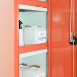 thumbnail of SimonRack Armoire Phytosanitaire Homologuée 1800x800x400, Armoire Produits Chimiques et Pesticides, Gris/Orange - Simonlocker