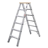 thumbnail of ILLER-LEITER Stufenstehleiter beidseit. 51705