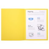 thumbnail of Exacompta - Réf. 420205E - Carton de 500 chemises semi-rigides Forever® 170 g/m2 - dim 24 x 32 cm pour A4 - jaune