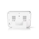 thumbnail of Station Météo Blanc Capteur Sans Fil Réveil Prévisions Météorologiques Intérieur Extérieur Usage Non Intensif Nedis
