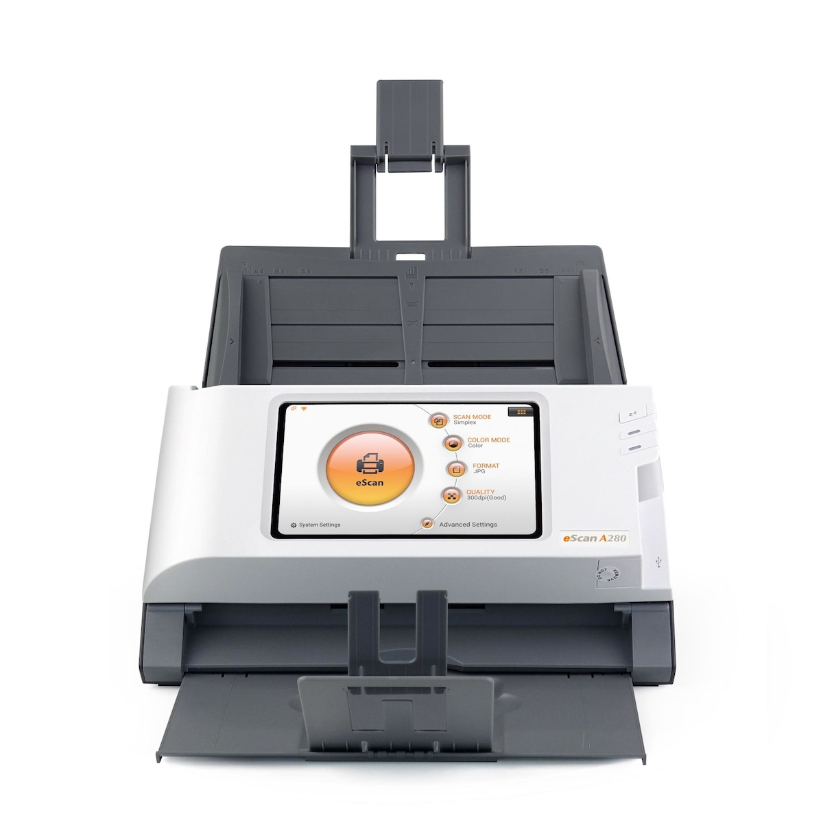 Plustek eScan A280 - Essential - Dokumentenscanner - CCD - Duplex - Legal - 600 dpi x 60