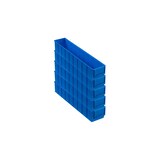 thumbnail of PROREGAL 5x Blaue Industriebox 500 S | HxBxT 8,1x9,1x50cm | 2,8 Liter | Sichtlagerkasten, Sortimentskasten, Sortimentsbox, Kleinteilebox