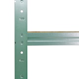 thumbnail of shelfplaza HOME Schwerlastregal 180x30x30 cm in grün mit 5 Böden und 175 kg Traglast pro Boden