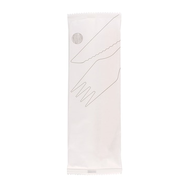 Garcia de Pou Set 2/1 Forchetta, Coltello 'Makan'  16 Cm Naturale Legno (100 Unità)