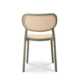 thumbnail of Silla de comedor verde de estilo vintage