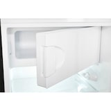 thumbnail of Exquisit Kühlschrank KS16-4-051C inoxlook-az | 107 L Volumen | Kühlschrank mit Gefrierfach | 4* Gefrieren | LED-Licht | Türanschlag wechselbar