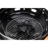 thumbnail of Tarrington House Holzkohlegrill Calgary, Grillfläche Ø 54 cm, Seiten- und Untenablage, fahrbar, Stahl/Eukalyptusholz, schwarz