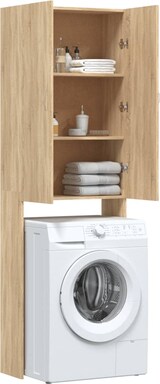 thumbnail of vidaXL Waschmaschinenschrank Sonoma-Eiche 64x25,5x190 cm