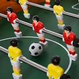 thumbnail of Mesa de Futbolín con 22 Jugadores Incluidos 84,5x40x61,2 cm Color Madera y Negro