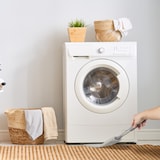 thumbnail of Relaxdays Staubwedel Set, 3 Aufsätze, 1 Staubmopp, Teleskopstange bis 2,5 m Länge, waschbar, biegbar, Staubwischer, grau